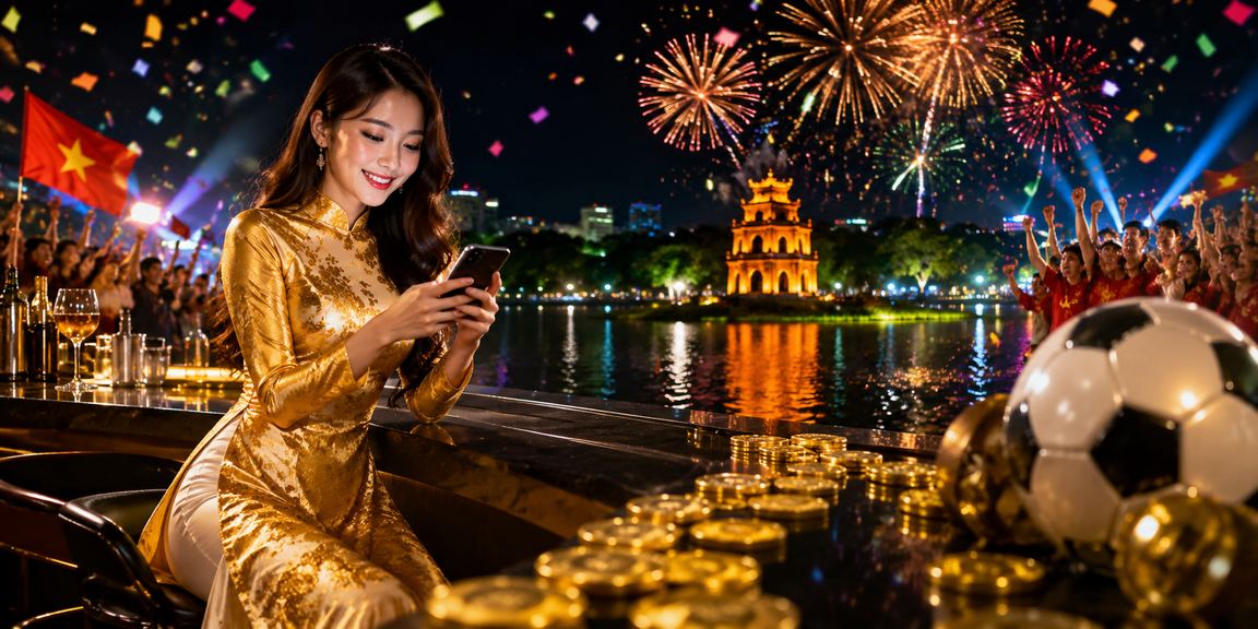 Người dùng Hà Nội chơi casino di động với trang phục áo dài truyền thống