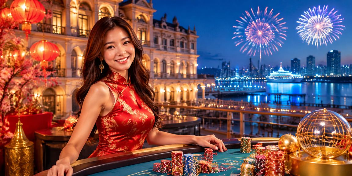 Không khí lễ hội Tết tại Hồ Chí Minh với xổ số và trò chơi may mắn trực tuyến